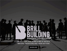 Tablet Screenshot of brillbuilding.com